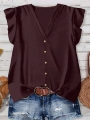 Rusticease Casual Minimalist Shirt, Suitable For Autumn/Summer Wear, Early Autumn