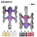 Litepro Folding Bike K3 Pedal Sealed Bearing Aluminum Alloy Non-slip Mtb Road Bmx Universal Bicycle Pedals For Brompton Fnhon -