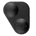 Rubber 2 Button Remote Key Fobs Pad Cover YWC000300 For Land/Range Rover P38 Black|Electric Bicycle Accessories| - Officemat