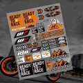 Reflective Motorcycle Sticker Racing Tank Box Decal Accessories For KTM Duke 125 200 390 690 990 1290 Adv SXF EXC EXC G XC XCW|D