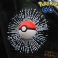 Aliauto Car Styling Funny 3d Car Sticker And Decal Motorcycle Accessories Pokeball Hit The Window Decoration For Bmw Audi Vw - C