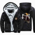 One Piece Luffy Anime windbreak outwear coat men warm hoodie man thick Camouflage Sleeve causal winter Jacket hoody men clothes|