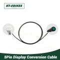 E Bicycle Kt Controller 5pin Display Waterproof Conversion Cable For Electric Bike Conversion Kit - Electric Bicycle Accessories