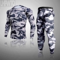 Men's Thermal Underwear For Men Male Thermo Camouflage Clothes Long Johns Set Tights Winter Compression Underwear Quick Dry|