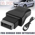 14 Pin For Nissan Consult Interface Usb Car Diagnostic Obd Fault Code Cable Tool - Diagnostic Tools - Officematics.com