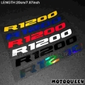2X Motorcycle body Wheels Fairing Helmet Tank Pad decoration Label reflective Stickers Motorbike Decals For R1200 GS|Decals &amp