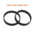 3d Printer Belt Closed Loop Rubber Gt2 Timing Belt 2gt-6 200mm 110/200/280/300/400/610/852 Width 6mm For Um2 Ultimaker Slider -