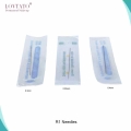 Agujas de tatuaje desechables R1 1R Agujas redondas individuales para delineador de ojos de cejas Máquina de maquillaje permanen