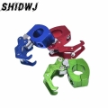 Aluminum Alloy Motorcycle Bicycle Helmet Hook Carrying Convenient Installation Storage Bag Rack Luggage Bag Hook Accessories|Mot
