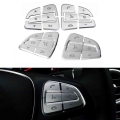 Car Steering Wheel Buttons Knob Trim Cover Sticker Mercedes - Officematics.com