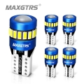 5Pcs W5W 3030 3014 SMD Car T10 LED 194 168 Wedge Replacement Reverse Instrument Panel Lamp White Bulbs For Clearance Lights|Sign