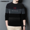 COODRONY Autumn Winter Soft Warm Knitted Chenille Sweater Men Clothing New Arrival Streetwear Fashion Wool Pullover Jersey C1374