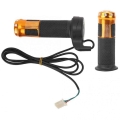 1 Pair Electric Bicycle Twist Throttle Grip 22.5mm Electric Scooter E-bike Turn Handle Grip Speed Accelerator Electric Bike Part