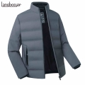 2021 Winter High Quality New Brand Casual Fashion Quilted Jacket Men Warm Parkas Thick Windbreaker Cropped Coats Mens Clothes|Pa