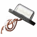 12/24V 3 LED REAR TAIL LICENSE NUMBER PLATE LIGHTS LAMP TRUCK TRAILER WATERPROOF|Truck Light System| - Officematics.com