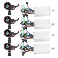 24v/36v/48v/60v 250w/350w Electric Bike Bicycle Controller Waterproof Lcd Display Control Panel With Shift Switch E-bike Parts -