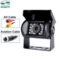 Greenyi Truck Backup Camera Heavy Duty 18 Led Ir Night Vision Waterproof Vehicle Rear View Camera For Truck/trailer/pickups/rv -