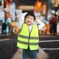 Kids reflective safety vest school children training breathable vest high visibility reflective strips|Reflective Safety Clothin