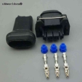 shhworldsea auto female Connector plug terminal auto socket 3 pin New energy control plug wiring harness plug DJ7033 3.5 21|Cabl