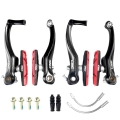 Cnc Bicycle V Brake Set Mountain Mtb Road Bike V Brake Shoes Bmx Folding Bike Cable V Clip Brakes - Bicycle Brake - Officematics