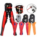 Multifunctional pliers wire stripper wire and cable crimping plier tube terminal crimping tool multitools 0.25 6mm2 AWG22 10 on
