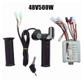 Electric Bike 24 48V 250W 1000W Brushed Controller Throttle Grip Set 1 Pair Twist Throttle Handlebar Scooter EBike Motor Parts|E