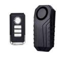 2022 New Anti Theft Burglar Bike Alarm With Remote, Waterproof Vibration Triggered Battery Operated Loud 113db Wireless Siren -