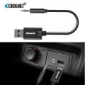 Mini 3.5MM Jack AUX Bluetooth Receiver Car Kit Audio MP3 Music USB Dongle Adapter for Wireless Keyboard FM Radio Speaker|Bluetoo