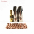 15AK Welding Torch Consumables 13pcs 0.6mm 0.8mm 0.9mm 1.0mm 1.2mm MIG Torch Gas Nozzle Tip Holder for MIG MAG Welding Machine