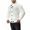 New Fashion Thick Sweaters Cardigan Coat Men Slim Fit Jumpers Knit Zipper Warm Winter Business Style Men Clothes|Cardigans| -