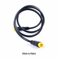 3 Pin Male Male Female Female Extension Cable For Bafang Mid Drive Motor Kit Brake Display Extension Cable|Electric Bicycle Acce