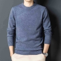 10 Colors Autumn and Winter Men's Thick Round Neck Sweater Fashion Casual Warm Knitting Pullover Sweater Male Brand Clothes|
