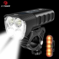 X TIGER Bicycle Light Rainproof Bike Flashlight USB Rechargeable LED 2400 Lumens MTB Road Bike Front Lamp Bike Accessories|Bicy