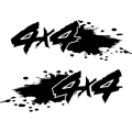 15.3cm*10.6cm 2 - 4x4 Gloss Bardian Vinyl Decal Motorcycle Car Sticker Black/silver S6-3571 - Car Stickers - Officematics.com