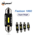 Nlpearl 2x C5w Led Csp 1860 Signal Lamp Canbus Bulb 31mm 36mm 39mm 41mm Festoon Light C10w Led Auto Interior Reading Dome Light