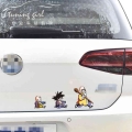 Car Stickersドラゴンボールson Goku Master Roshi Cartoon Cute Reflective Creative Decoration Windshield Auto Tuning Styling D20 - Car St
