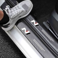 Car Threshold Car Sticker For Hyundai N Nline Tucson Kona Sonata Veloster I30 I20 N Elantra Car Sticker Accessories - Car Sticke