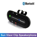 Wireless Car Bluetooth Speakers Handsfree Car Kit Hands-free Bluetooth Speakerphone Sun Visor Mp3 Player Car Accessories - Bluet