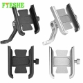 Aluminum Alloy Bike Phone Support for iphone 13 12 pro Bike Motorcycle Handlebar Rear View Mirror Holder for 4.0 6.5" Cellp
