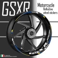 Reflective Motorcycle Accessories Wheel Sticker Inside of Hub Decals Rim Stripe Tape For Suzuki GSXR GSX R 600 750 1000 250 K1 3