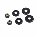 4pcs Longboard Skateboard Bushings Washers Cup With Nuts Rebuild Tools Replacement Parts Bushings Trucks High Hardness 2 Colors|