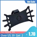 Handlebar Phone Holder Anti Shock Soft Silicone for Xiaomi M365 Electric Scooter Accessories 360 Rotation Phone Supporter|Scoote