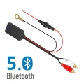 1pc Universal Car Wireless Blue-tooth Module Music Adapter 2rca Connector Music Aux Audio Cable Abs Bluetooth Adapter Cable - Gp