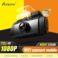 Asawin K200 WiFi Driving Recorder Dash Cam 1080P FHD with APP IPS Dashboard Camera Super Night Visio| | - Officematics.com