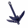 Blue Folding Grapnel Anchor Folding Grapnel Anchor 0.24kg 1.5lb Kayak Anchor|Boat Anchor| - Officematics.com