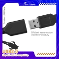 KAIER 1 Meter USB Transfer Cable Car Accessories for Car USB Adaptor Dual Socket Usb Extension Cable Car DVR GPS Digital Cord| |