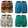 Underpants Boxers Shorts Homewear Printed High Quality Mens Underwear Panties Comfortable Loose Sleepwear Daily Holiday Outdoor|