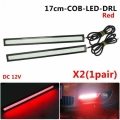 Set Car LED Lights Waterproof Accessories COB DRL Fog Lamp Replacement|Truck Light System| - Officematics.com