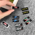 2pcs 3d Motorcycle Reflective Exhaust Pipe Stickers For Yoshimura Akrapovic Sc Termignoni Arrow Ar Emblem Decals Racing Sticker