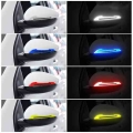 Car Reflective Stickers Collision Avoidance Warning Strip Tape Traceless Protective Sticker Warn On Car Rearview Mirror - Car St